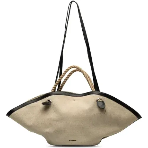 Pre-owned Leather handbags , female, Sizes: ONE SIZE - Jil Sander Pre-owned - Modalova