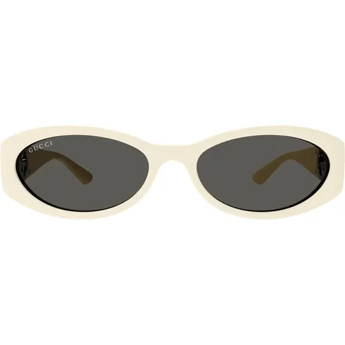 Vintage Almond Shape Sunglasses Gg1660S , unisex, Sizes: 54 MM - Gucci - Modalova