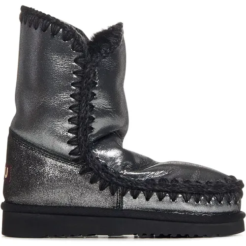 Microglitter Ankle Boots Aw23 , female, Sizes: 3 UK - Mou - Modalova