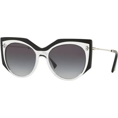 Black Crystal Sunglasses Valentino - Valentino - Modalova