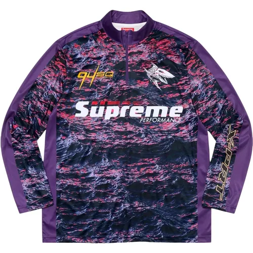 Lila Waves Zip Pullover Limited Edition - Supreme - Modalova