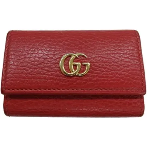 Pre-owned Leather key-holders , female, Sizes: ONE SIZE - Gucci Vintage - Modalova