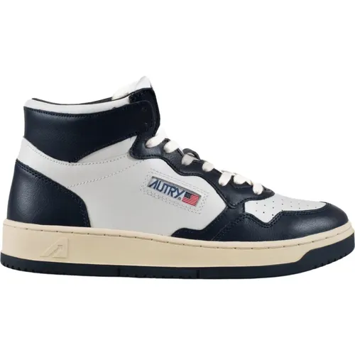 Leather Sneakers Aummwb04 , male, Sizes: 7 UK - Autry - Modalova