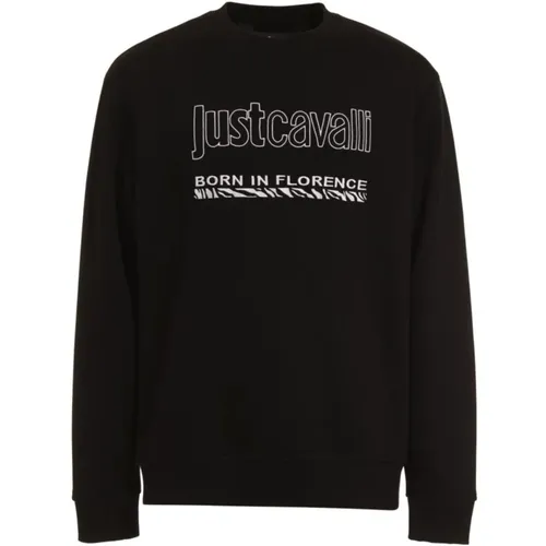 Pullover , Herren, Größe: L - Just Cavalli - Modalova