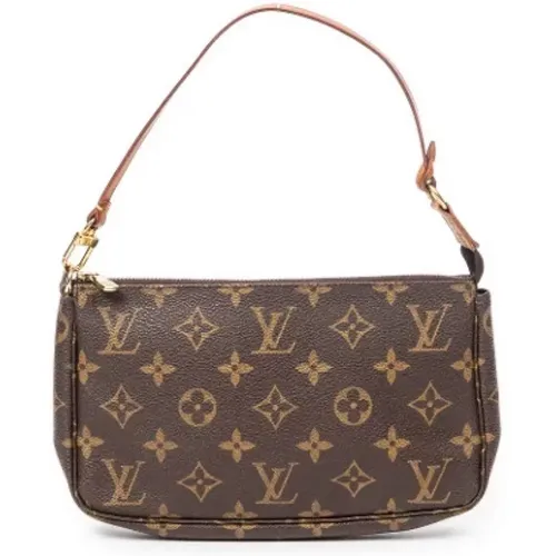 Pre-owned Canvas handbags , female, Sizes: ONE SIZE - Louis Vuitton Vintage - Modalova