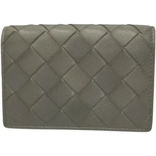 Pre-owned Leather wallets , female, Sizes: ONE SIZE - Bottega Veneta Vintage - Modalova