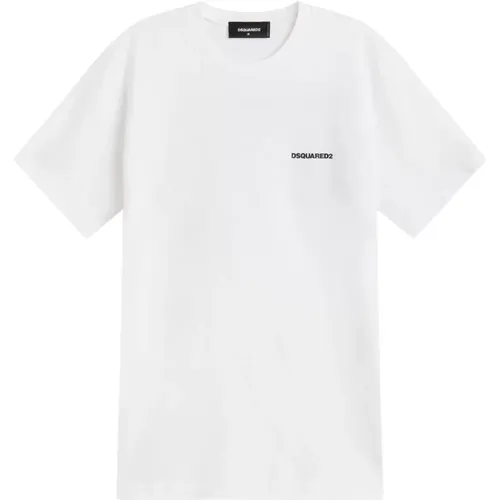 Milan Urban Print T-Shirt , Herren, Größe: M - Dsquared2 - Modalova