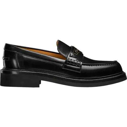 Luxurious Leather Loafers , female, Sizes: 3 1/2 UK, 3 UK - Dior - Modalova