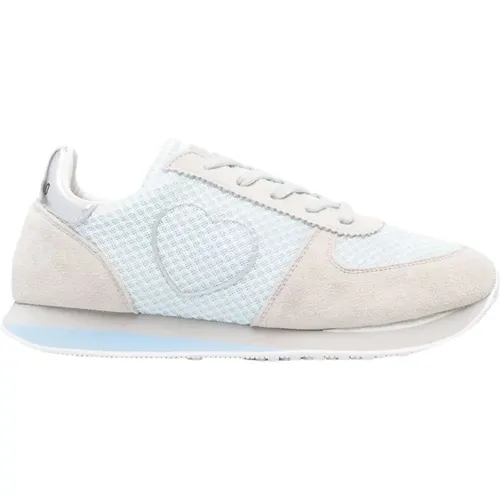 Low Top Sneakers , female, Sizes: 7 UK, 3 UK, 4 UK, 6 UK, 5 UK - Love Moschino - Modalova