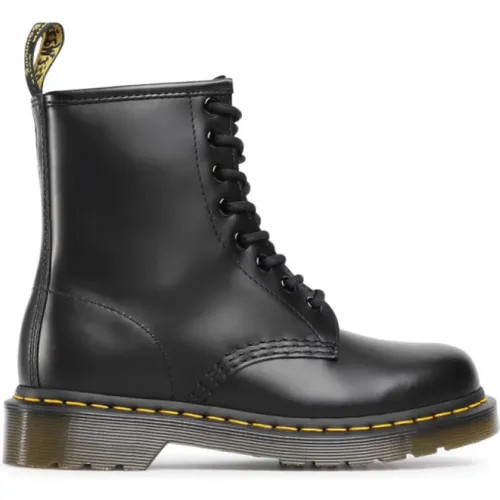 Smooth Leather Lace-up Boots , female, Sizes: 6 UK, 4 UK, 3 UK, 7 UK, 5 UK - Dr. Martens - Modalova