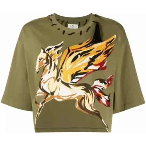 T-Shirts , female, Sizes: S - ETRO - Modalova