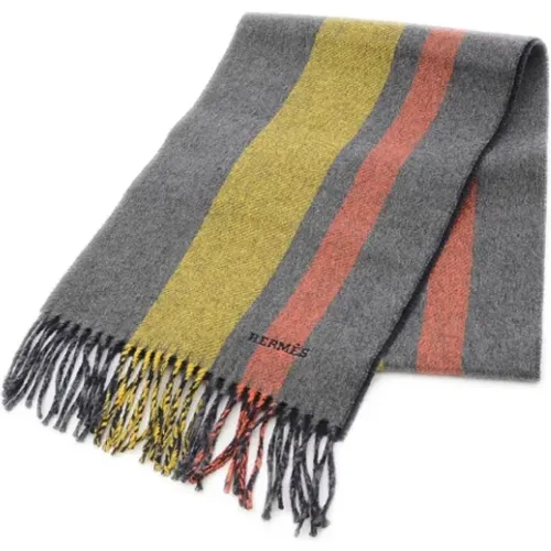 Pre-owned Cashmere scarves , female, Sizes: ONE SIZE - Hermès Vintage - Modalova