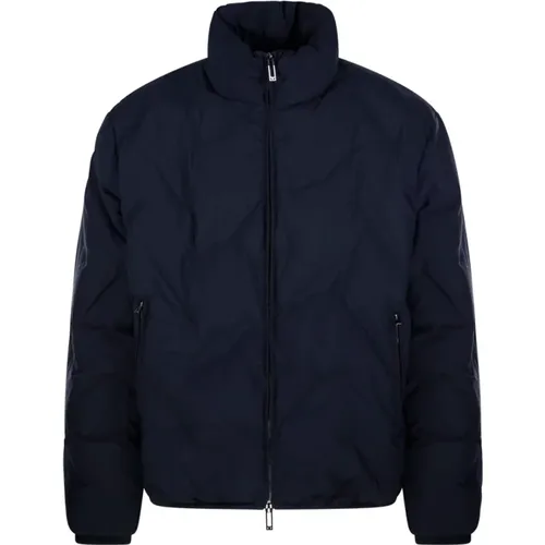 Navy Steppjacke Emporio Armani - Emporio Armani - Modalova