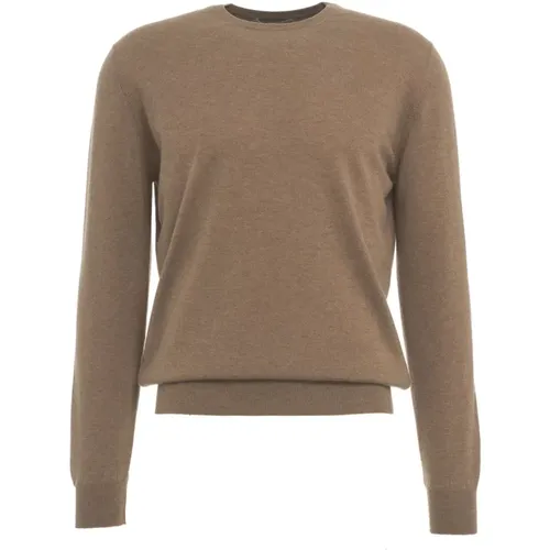 Merino Cashmere Crew Neck Pullover - Gender - Modalova