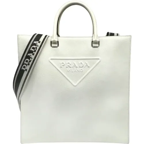 Pre-owned Leather prada-bags , female, Sizes: ONE SIZE - Prada Vintage - Modalova