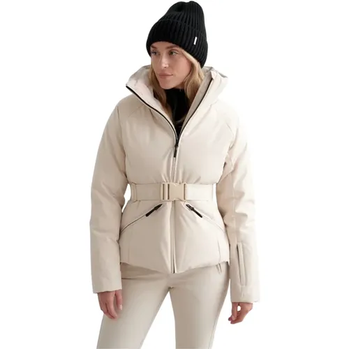 Café Au Lait Verbier Jacket , Damen, Größe: M - Aim'n - Modalova