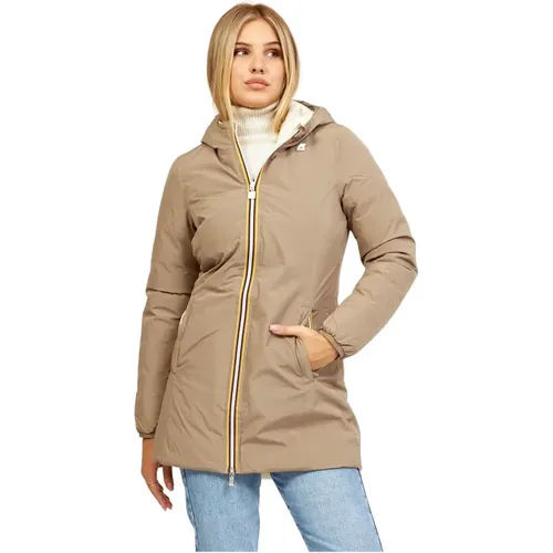 Wendbare Dreivierteljacke für Damen - K-way - Modalova