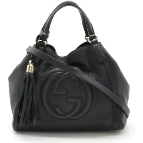 Pre-owned Leather gucci-bags , female, Sizes: ONE SIZE - Gucci Vintage - Modalova