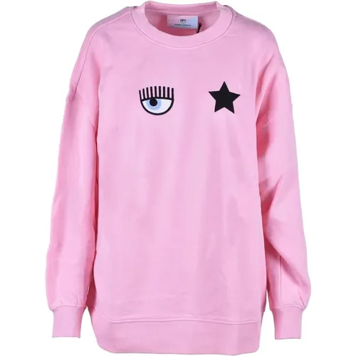 Sweatshirt , Damen, Größe: XS - Chiara Ferragni Collection - Modalova