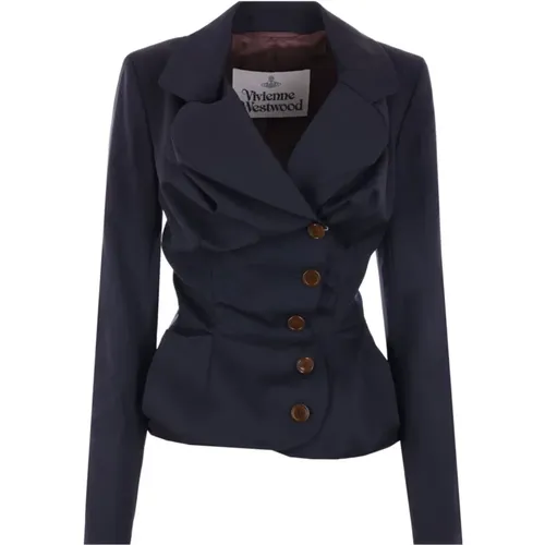 Double-Breasted Wool Jacket , female, Sizes: S, XS, M - Vivienne Westwood - Modalova