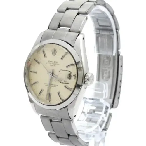 Pre-owned Stainless Steel watches , male, Sizes: ONE SIZE - Rolex Vintage - Modalova