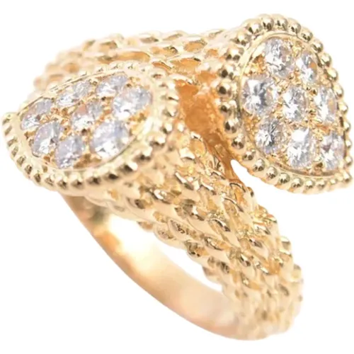 Pre-owned Metal rings , female, Sizes: ONE SIZE - Bvlgari Vintage - Modalova