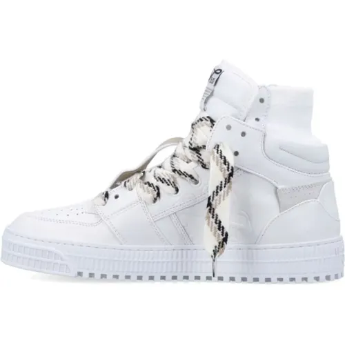 Weiße High-Top Sneakers mit Pfeilen Off - Off White - Modalova