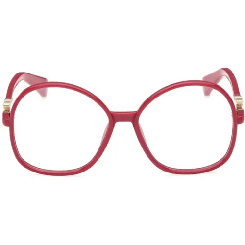 Modische Brillenfassungen , Damen, Größe: 55 MM - Max Mara - Modalova