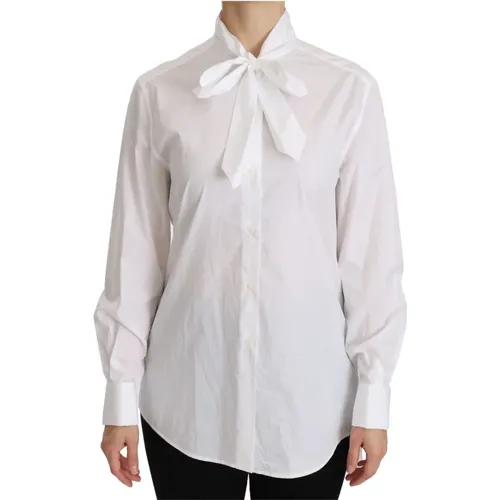 Casual Shirts , Damen, Größe: 2XS - Dolce & Gabbana - Modalova