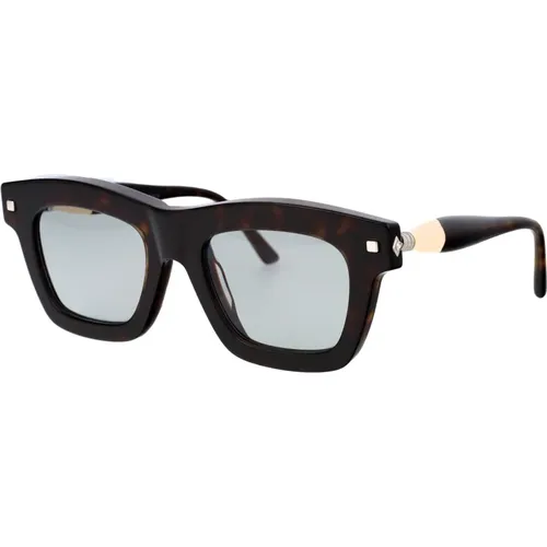 Stylish Sunglasses with Maske J2 Design , male, Sizes: 52 MM - Kuboraum - Modalova