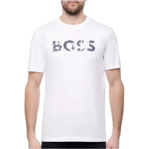 Moderner Thompson T-Shirt für Männer , Herren, Größe: M - Boss - Modalova