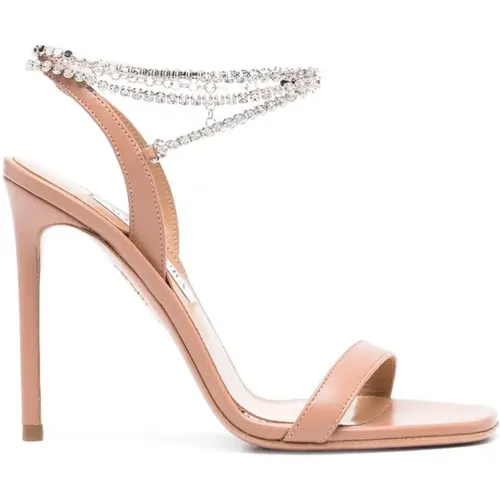 Puderrosa Whisper Sandale Aquazzura - Aquazzura - Modalova