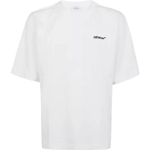 Off , Men's Clothing T-Shirts & Polos Ss24 , male, Sizes: XL, 2XS - Off White - Modalova