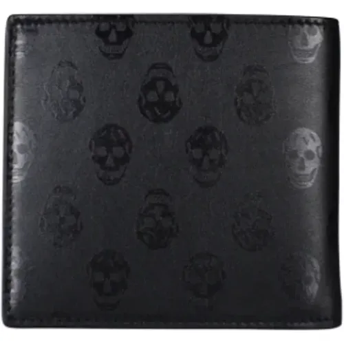 Stilvolles Portemonnaie mit Skull-Print , Herren, Größe: ONE Size - alexander mcqueen - Modalova