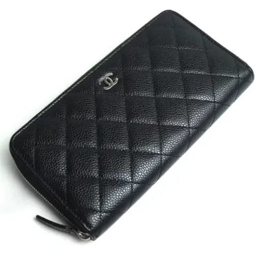 Pre-owned Leather wallets , female, Sizes: ONE SIZE - Chanel Vintage - Modalova