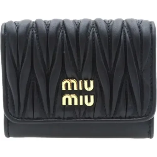 Pre-owned Leder portemonnaies - Miu Miu Pre-owned - Modalova