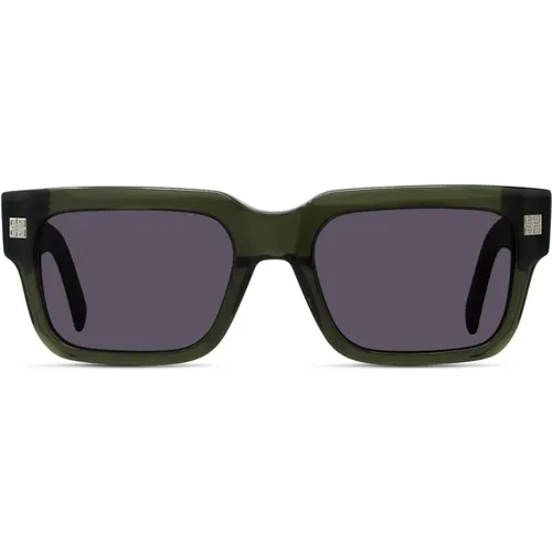 Rectangular Olive Green Sunglasses , unisex, Sizes: ONE SIZE - Givenchy - Modalova