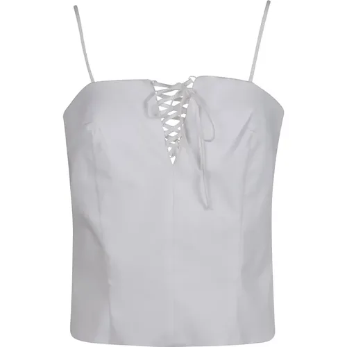 Stylisches Lace-Up Top - Federica Tosi - Modalova