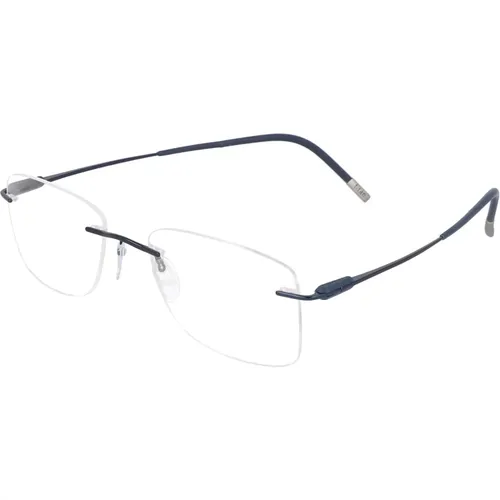 Titanium Square Frame Glasses - Silhouette - Modalova