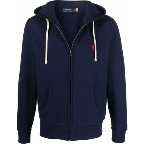 Embroidered Logo Drawstring Hoodie , male, Sizes: XL - Ralph Lauren - Modalova