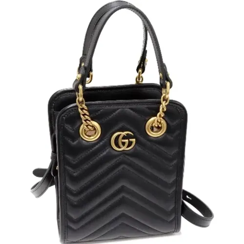 Pre-owned Leather gucci-bags , female, Sizes: ONE SIZE - Gucci Vintage - Modalova