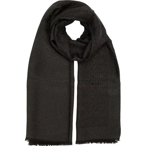 Estola Winter Scarf , female, Sizes: ONE SIZE - Moschino - Modalova