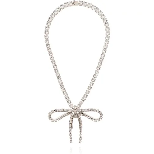 Bow necklace , female, Sizes: M, ONE SIZE - Balenciaga - Modalova