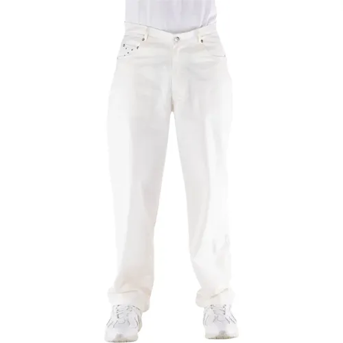 Straight Jeans , male, Sizes: M, L, S - Pop Trading Company - Modalova