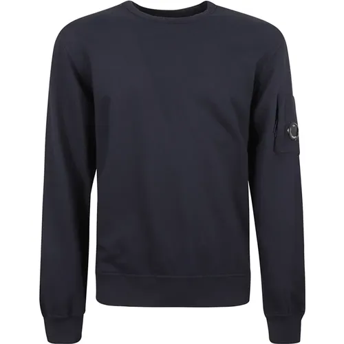 Jersey Sweatshirt with Lens Detail , male, Sizes: XL, M, L - C.P. Company - Modalova