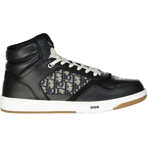 High-Top Oblique Sneakers , male, Sizes: 14 UK, 11 UK, 13 UK, 15 UK - Dior - Modalova