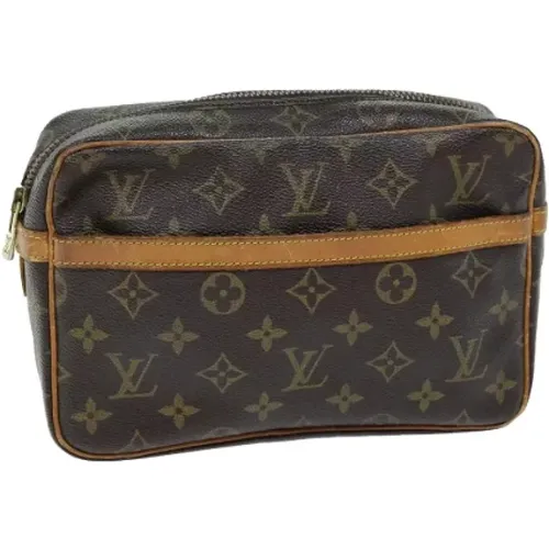 Pre-owned Canvas clutches , female, Sizes: ONE SIZE - Louis Vuitton Vintage - Modalova