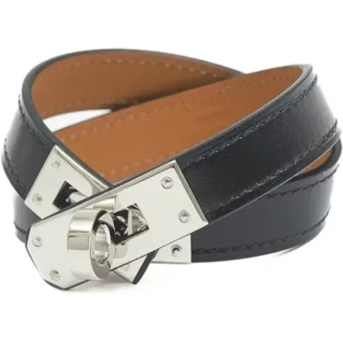 Pre-owned Leather bracelets , female, Sizes: ONE SIZE - Hermès Vintage - Modalova