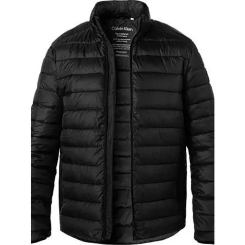 Lichtjacken,Crinkle Nylon Puffer Jacke Braun - Calvin Klein - Modalova