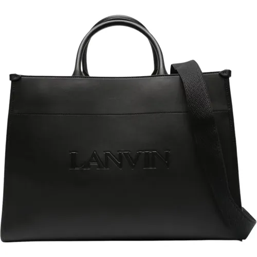 Tote Bag with Strap , female, Sizes: ONE SIZE - Lanvin - Modalova